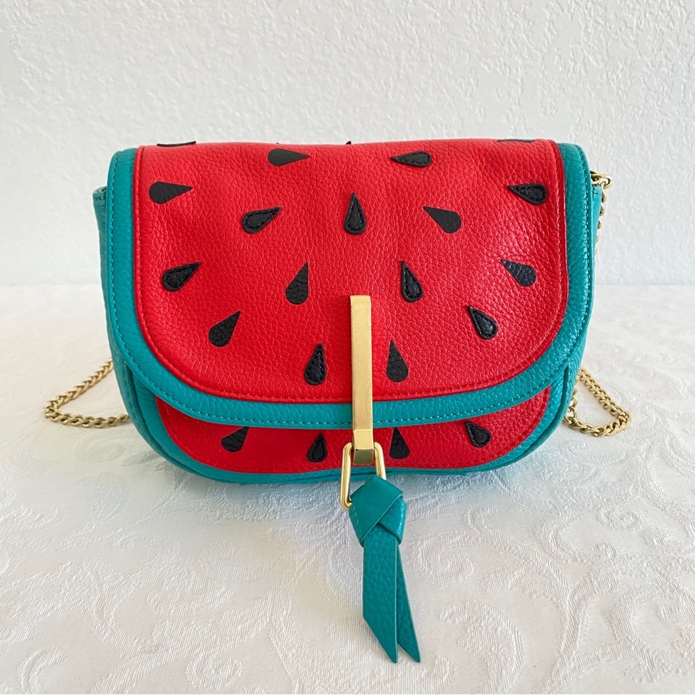 Vera Bradley Watermelon Leather Crossbody Bag